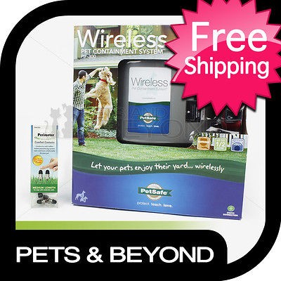   ELECTRIC DOG PET FENCE PETSAFE PIF300 WIRELESS PET CONTAINMENT SYSTEM