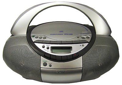 Sony CFD S350 CD Radio Cassette Portable Boombox