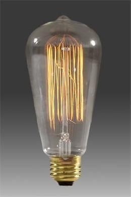 60w EDISON histric antique style filament light BULB