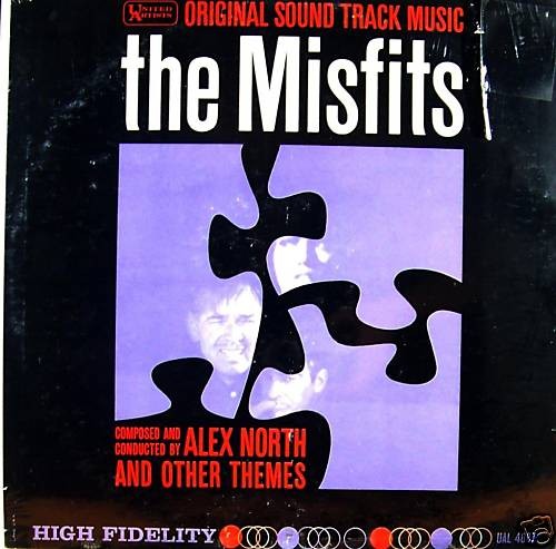 Misfits OST LP Alex North UA Mono Marilyn Monroe