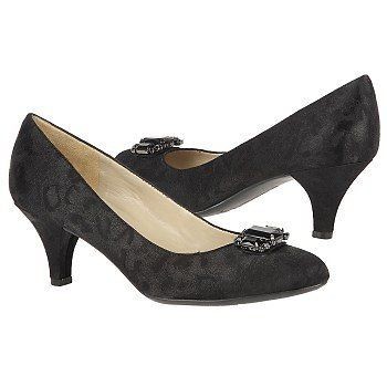 NATURALIZER BLACK DRESS PUMPS (DRAPER)