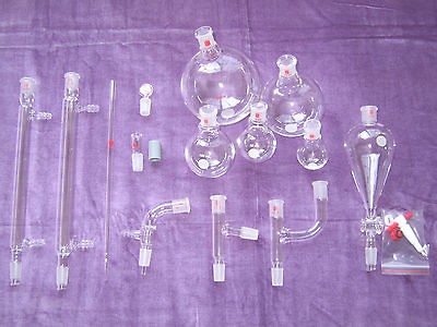 Kemtech America Synthware® Organic Chemistry Lab Glassware Kit 