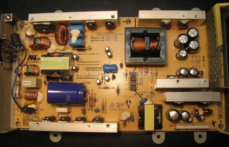Repair Kit, Olevia 242 T11, LCD TV, Capacitors