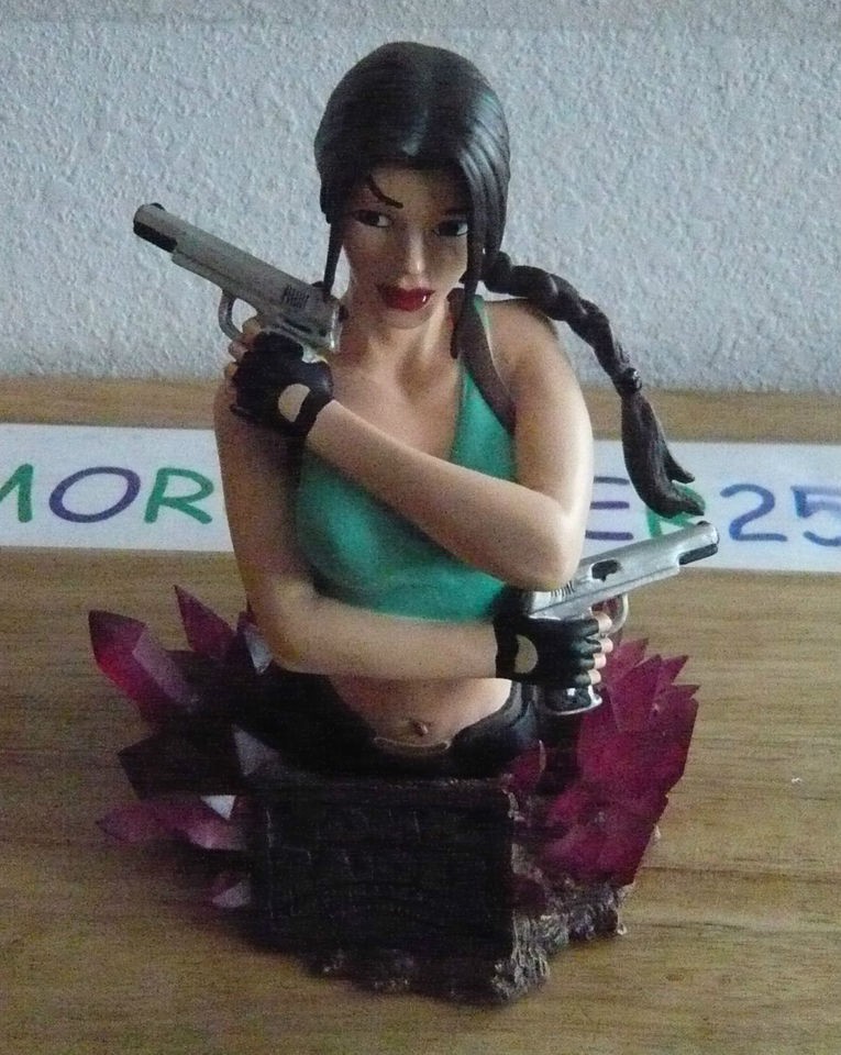 TOMB RAIDER BUST LARA CROFT ANGELINA JOLIE STATUE FIGURE VARNER 