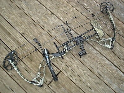 NEW BOWTECH DIAMOND OUTLAW COMPOUND BOW PACKAGE RAK 70# 29 330 FPS 