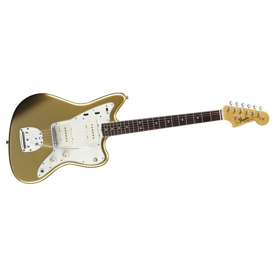 FENDER AMERICAN VINTAGE 65 JAZZMASTER AZTEC GOLD/RW REISSUE