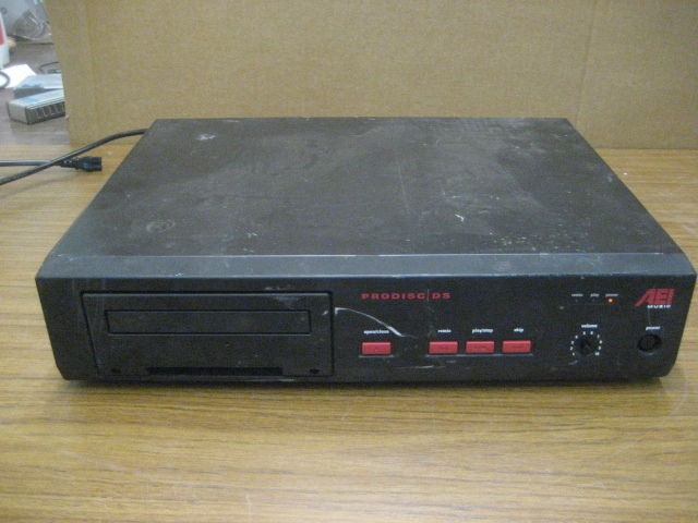 AEI Music ProDisc DS CD Player Music On Hold Announcer