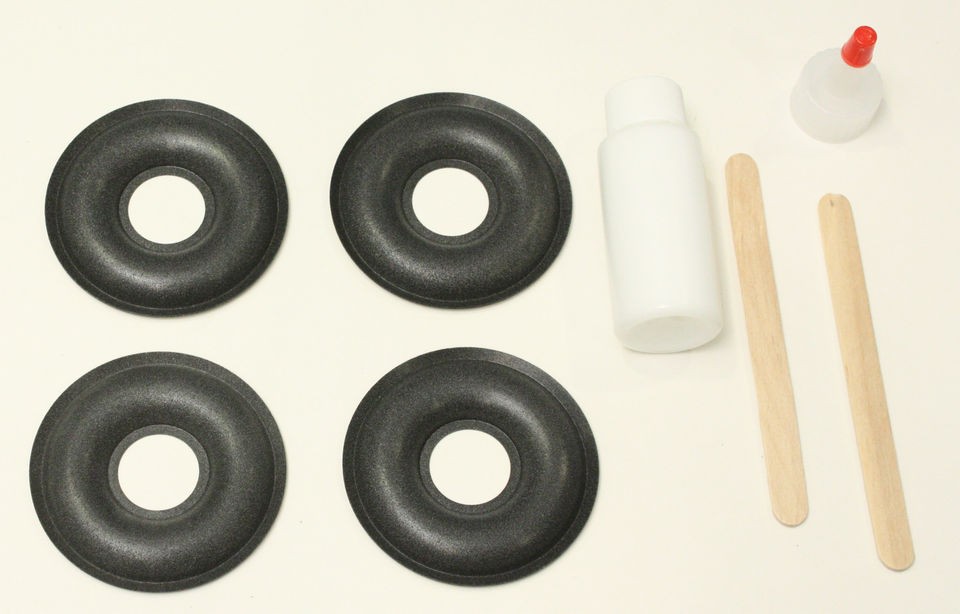 Foam Donut Dust Cap Kit for KEF 103/4 104/2 104/4 105/3 107/2