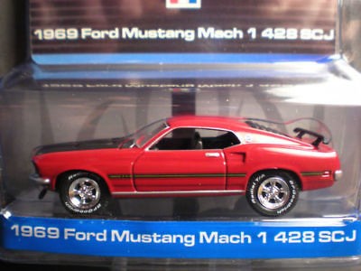 GREENLIGHT MIDNIGHT EDITION 69 MUSTANG MACH 1, 428 SCJ, MAROON