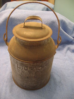 OLD Vintage Antique 4 qt Cream / Milk Can