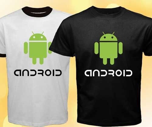 ANDROID Google Mobile Tablet OS Smartphone Logo T Shirt