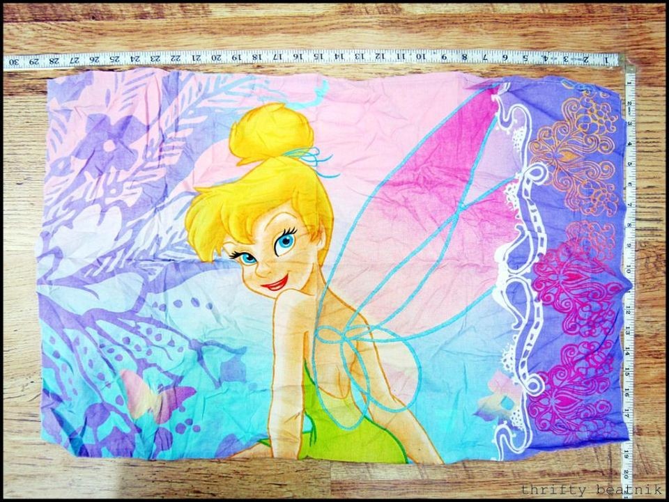 Vintage Disney Dinkerbell Peter Pan Fairy Cartoon Print Kids 