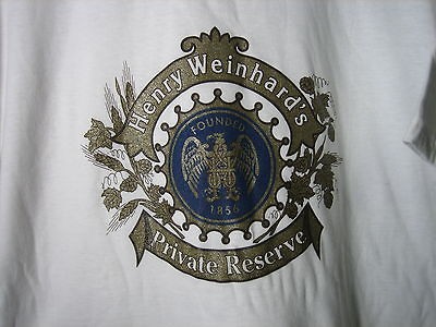   WEINHARDS Ale brewery Pilsner Beer T Shirt XL miller lite Craft