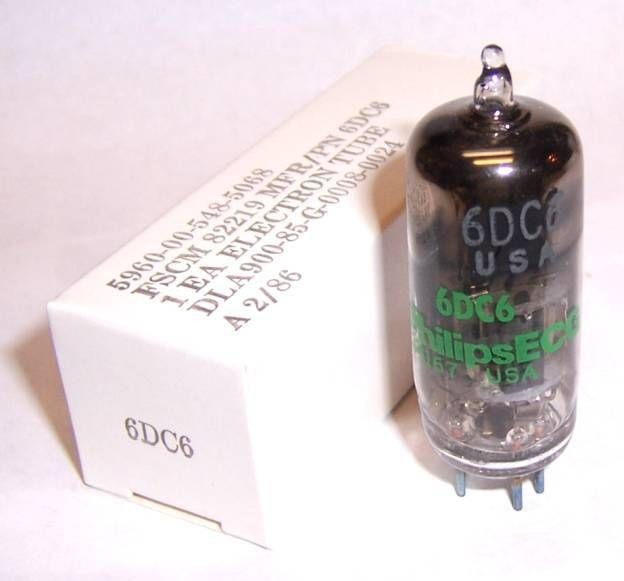 NEW IN BOX 6DC6 HAM RADIO RF / IF AMPLIFIER TUBE