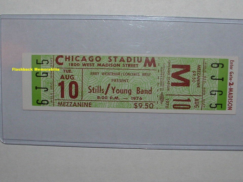 chicago stadium, Entertainment Memorabilia