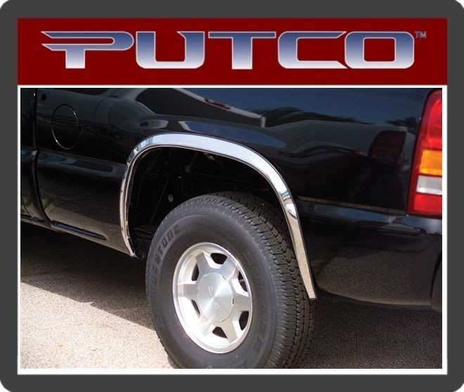 97217 Putco Full Stainless Fender Trim Super Duty Dually 1999 2007