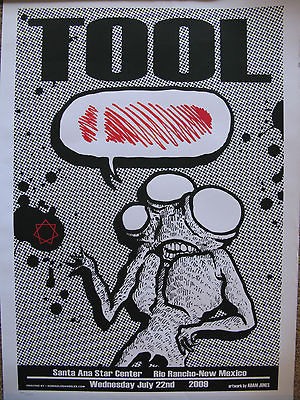 TOOL POSTER**Rio Rancho,NM**July 22, 2009**Artwork by Adam Jones*134 