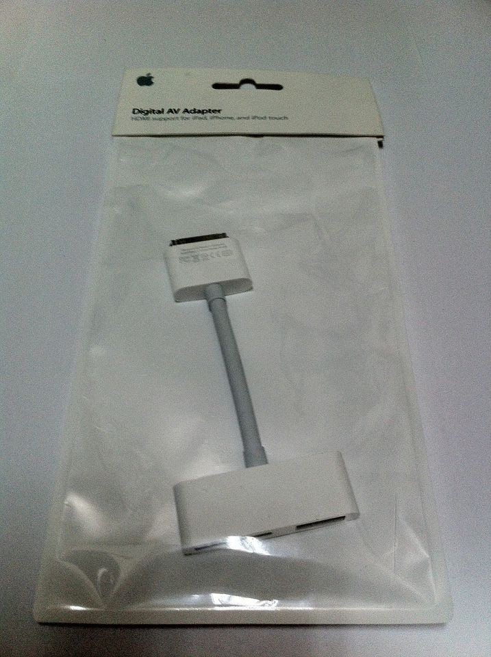 Genuine Apple IPAD2/IPAD3 Digital AV Adapter MC953ZM/A