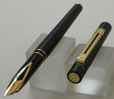 Sheaffer 1003 Targa Slim Size Black matt GT FP 14k Fine nib USA Brand 