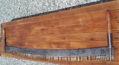 VERY NICE OLD Antique CROSSCUT SAW 60 SIMONDS No. 6 Blade 2 Man 