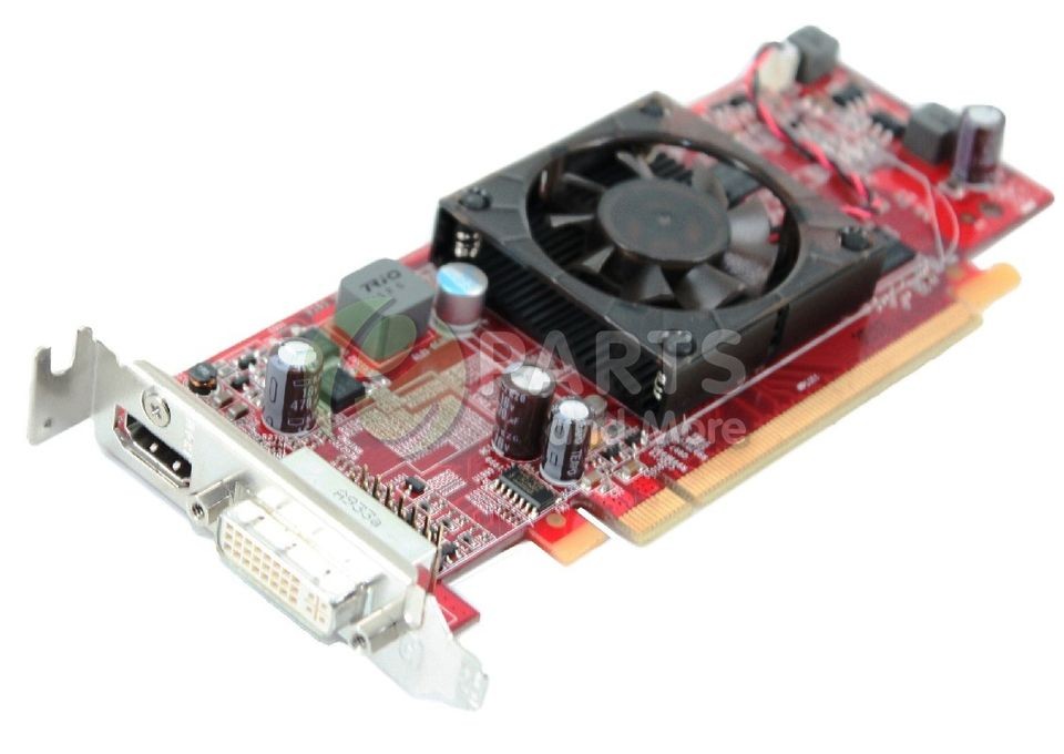 HP Radeon HD4350 HD4350 512MB PCIe DVI HDMI Low Profile Video Card 