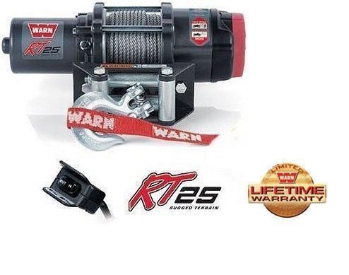 WARN RT25 2500 LB. RUGGED TERRAIN ATV WINCH 75000 NEW