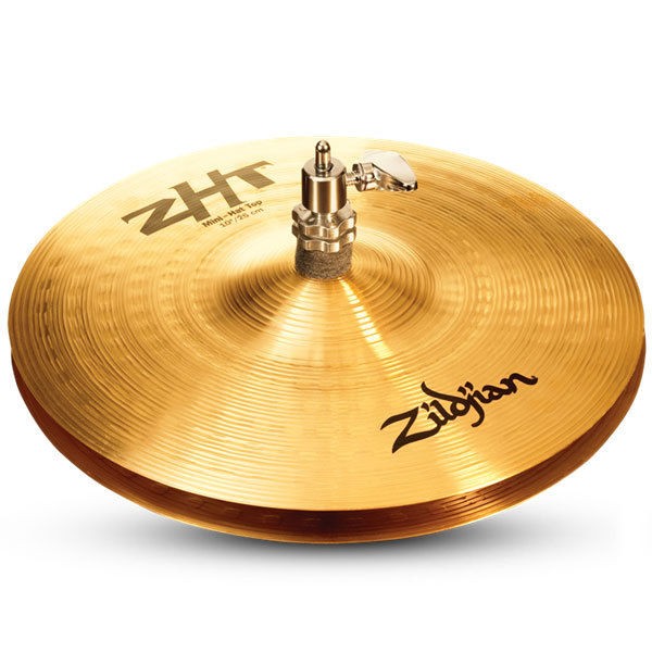 ZILDJIAN ZHT10HPR ZHT 10 MINI HI HAT PAIR SHEET CYMBAL W/ GENERAL 