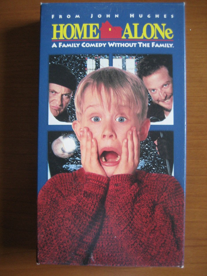 HOME ALONE   MACAULAY CULKIN   VIDEO VHS 