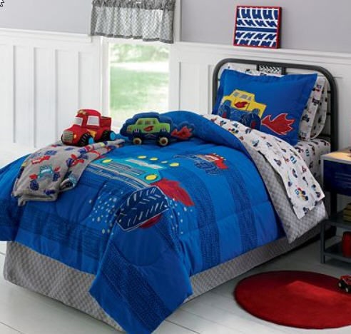 Bedding monster truck