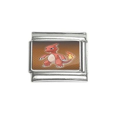 Pokemon Charmeleon Italian Link 9mm link charm bracelet