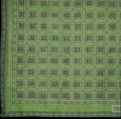   Robert Talbott LIME Cotton Pocket Square Match UR Best of Class Tie