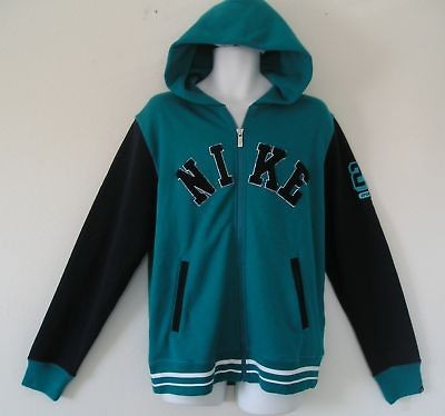   ~Nike~FLEECE sweat HOODY Varsity letter shirt Jacket supreme~Mens Lrg