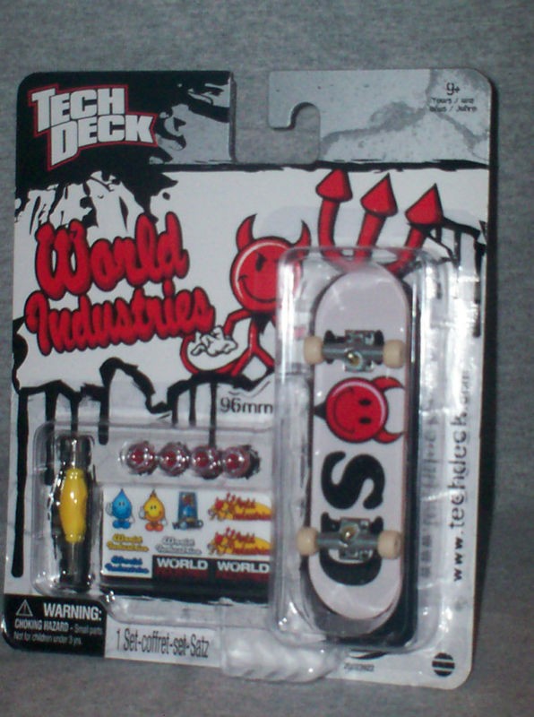 Tech Deck Dude Skate Crew DEVIL MAN World Industries Figure