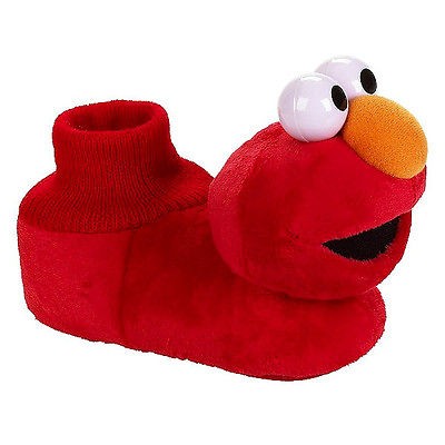   STREET ELMO Toddler Socktop SLIPPERS Boys/Girls 5 6 7 8 9 10 ~ NWT