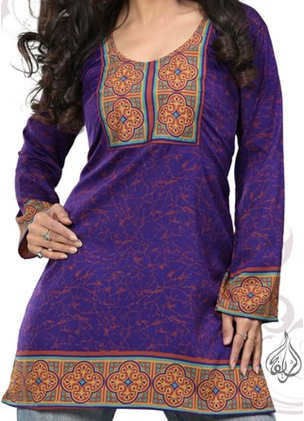   TUNIC  Top  KURTI  kurta  Gorgeous NWT  Long Sleeve tunics  ZH11