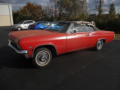 Chevrolet  Impala convertable 1965 chevrolet impala convertable