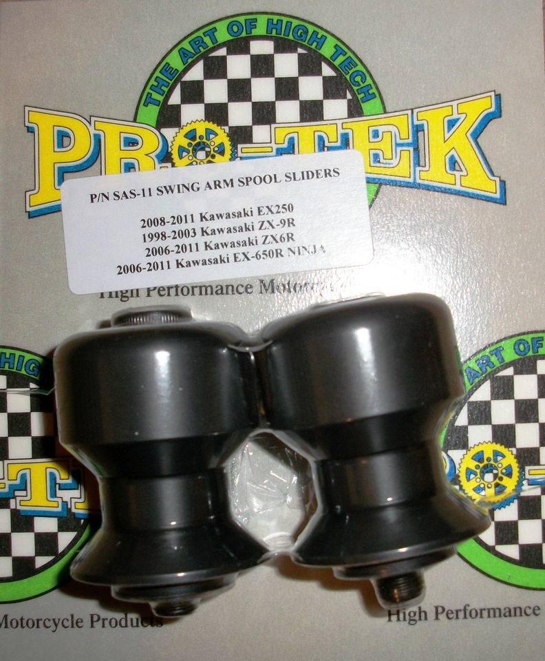   Arm Spool Sliders Kawasaki 2008 2009 2010 2011 2012 EX250 Ninja 250