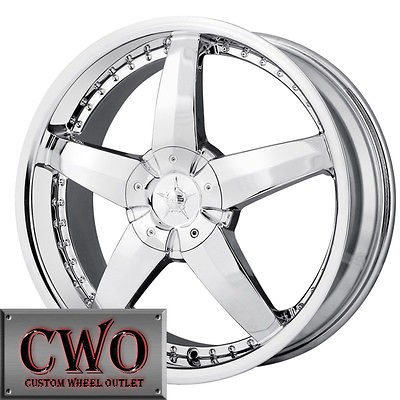 16 Chrome DIP Laser Wheels Rims 4x100/4x114.3 4 Lug Civic Integra 