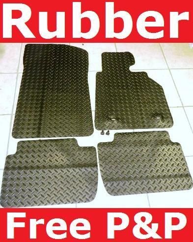 FORD FIESTA VAN 08 Tailored Rubber Floor Car Mats 27F