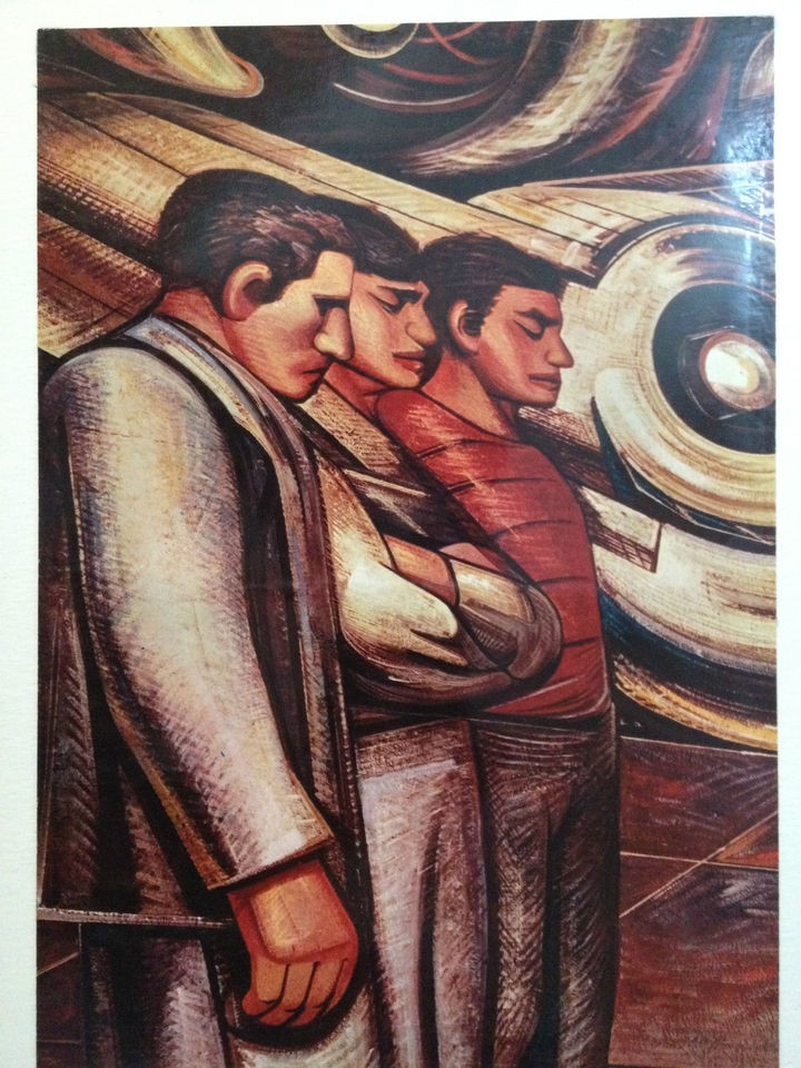 DAVID ALFARO SIQUEIROS, Rare Print