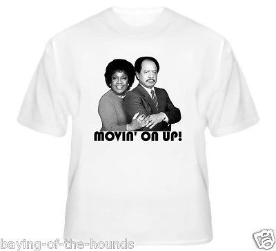 The Jeffersons Sherman Hemsley Movin On Up TV Show 70s T Shirt