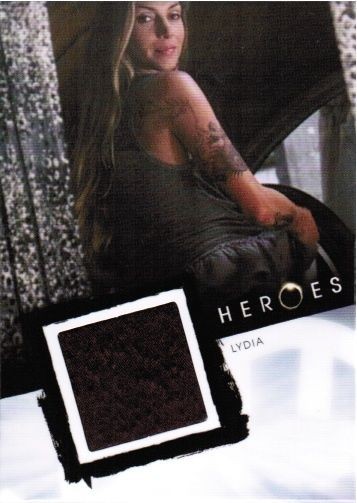 HEROES ARCHIVES Costume/Relic Card LYDIA/DAWN OLIVIERI = VARIANT 