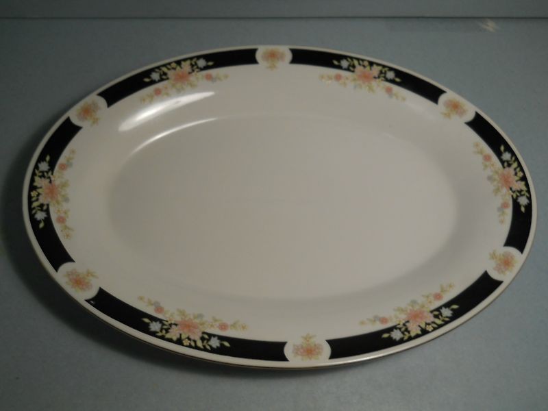 Serving Platter by Crown Ming Fine China Adriana China