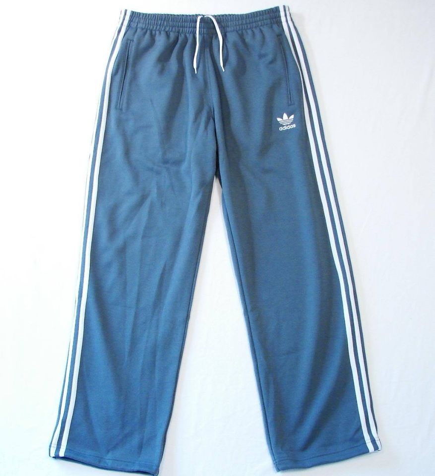 Adidas Adi Color Gray Signature Track Pants NWT