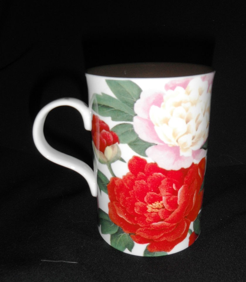 Wren Fine Bone China English Summer Coffee Mug   Designer Allan Peake 