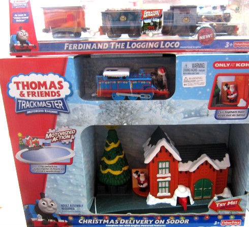   FERDINAND & THOMAS CHRISTMAS DELIVERY ON SODOR LIGHT & SOUND SET