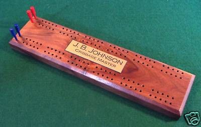 Cribbage Board Personalized Free Game New Cards Gift