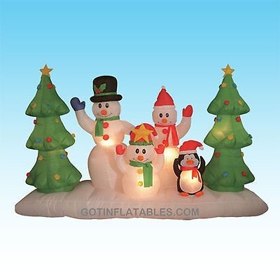 christmas inflatable tree