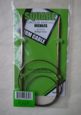 Kollage Square Circular Knitting Needles 40 FIRM