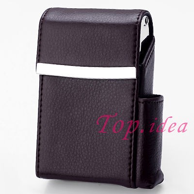 cigarette cases with lighter holder